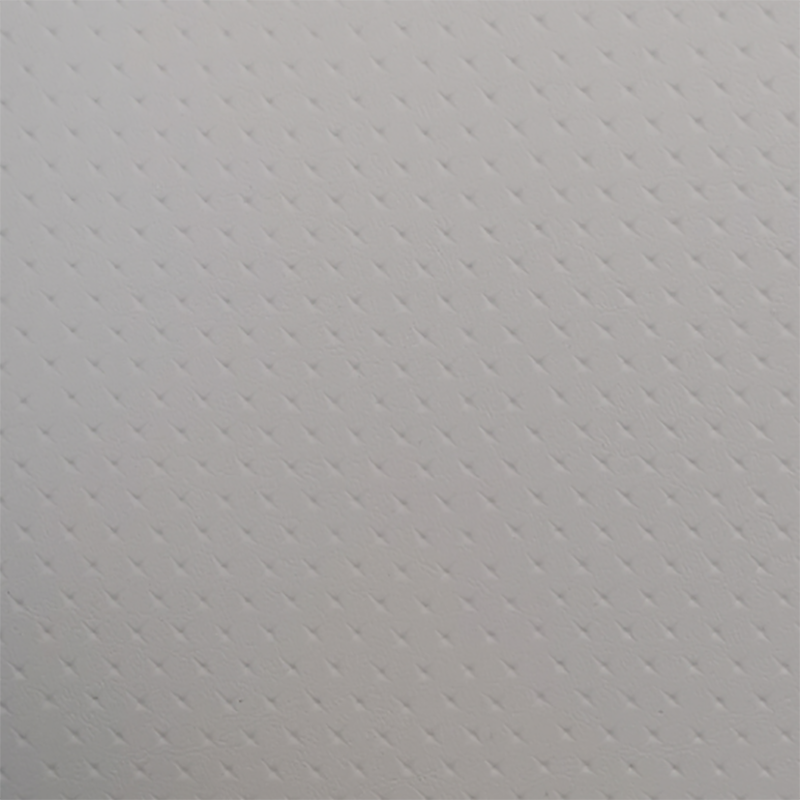 Kulit anti slip putih PVC untuk kasut