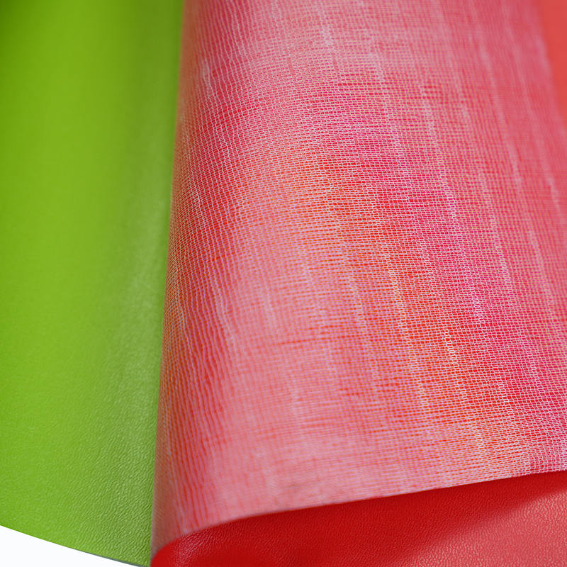 0.4mm Kulit PVC berwarna -warni untuk kasut