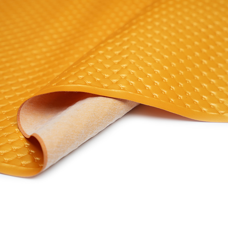 Kulit tiruan pvc embossed untuk hiasan